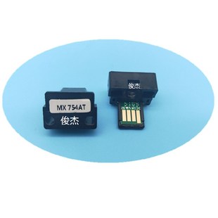 754AT 6508N 754NT 7508 7508N 6508 适用夏普MX754粉盒芯片754CT