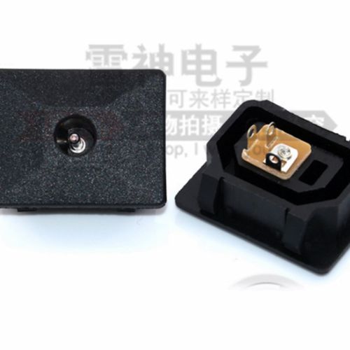 加固方形DC022C电源插座5.5-2.1MM充电接口锂电池电源DC母座