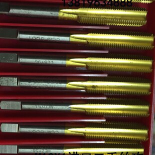 M10X1进口二手日本OSG直槽镀钛机用丝锥高速钢超硬