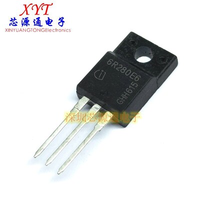 全新 场效应管 IPA60R280E6 6R820E6 三极管 TO-220F 13.8A/650V