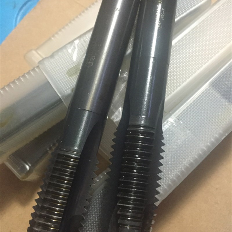 M24螺尖丝攻先端日本进口二手氮化含钴高速钢HSS-E标准牙通孔专用