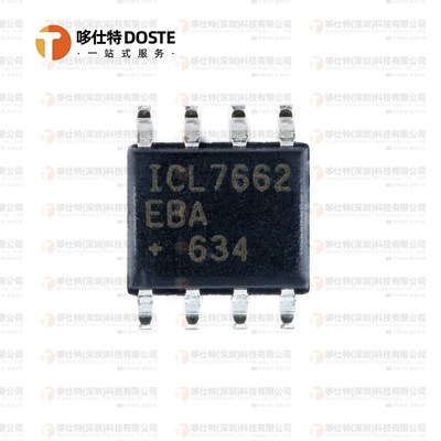 原装正品ICL7662EBA+T SOIC-8 电压转换器,电源IC芯片贴片