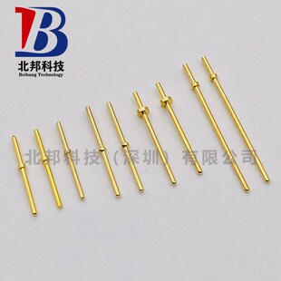 铜针十字针PCB板传感器焊接端子0.8引针定位针插针pin针现货供应