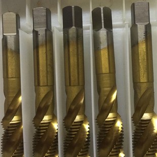 日本OSG进口 盲孔专用丝锥 M14X1.5进口二手全螺旋丝攻 镀钛丝攻