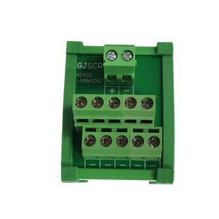 接线端子排公共端子台电源分线端子分线器中继一进多出导轨分线盒