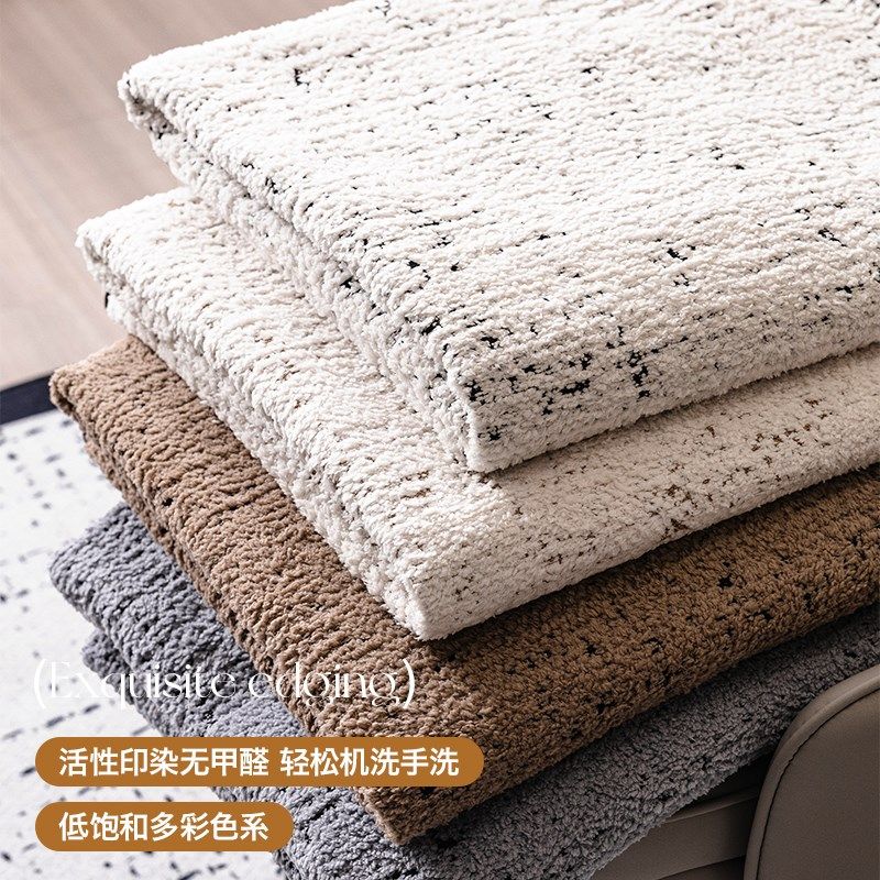 2024冬季新款皮沙发垫盖布巾轻奢高级感加厚毛绒座垫皮沙发坐垫子,居家布艺,沙发垫,淘宝优惠券,粉丝福利购,淘宝优惠卷