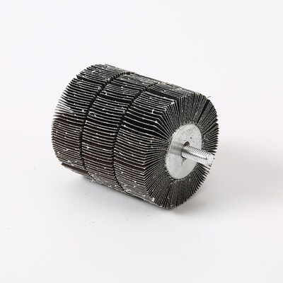 不锈钢内抛轮千叶轮三层磨头百叶轮带柄叶轮磨头带柄页轮