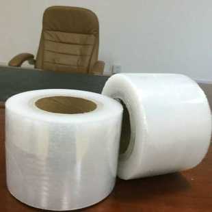 PE缠绕膜 现货供应 拉伸膜 包装 宽10cm 缠绕膜