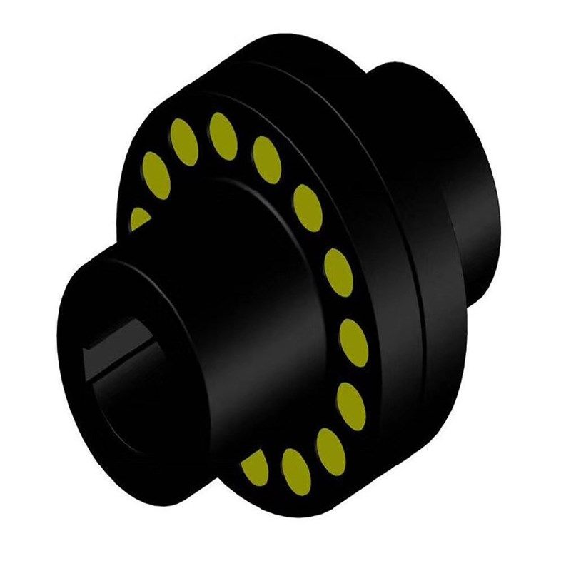 厂家生产尼龙棒柱销弹性联轴器 45号钢材电机用TL型棒销联轴器