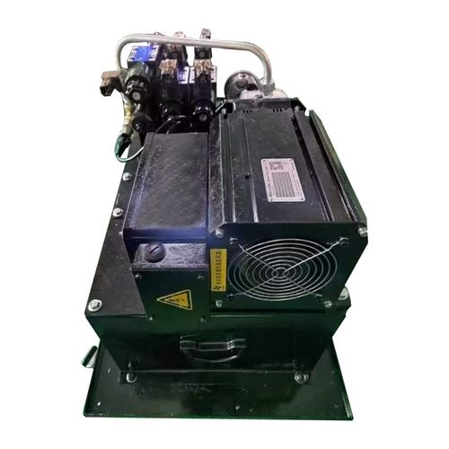 DF-4F-1.5KW-40L-SY伺服液压站带面罩托盘脚轮 机械工程液压系统