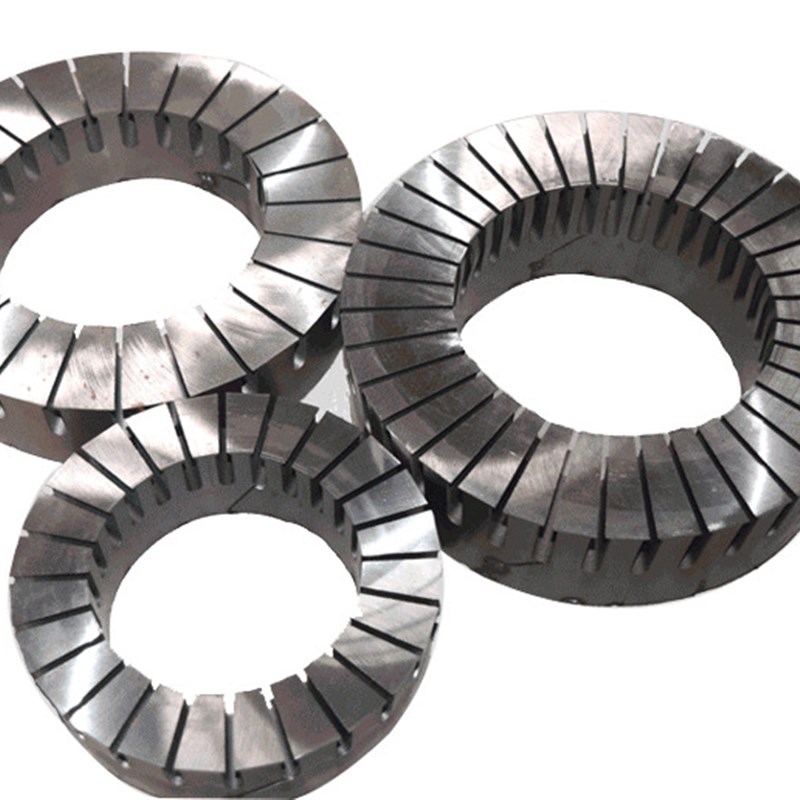 厂家直销  盘式定转子 硅钢定转子盘式铁芯 卷绕铁芯 轴向铁芯