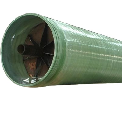厂家浙江玻璃钢夹砂管污水电缆通风保护口径输水市政法兰管夹砂管