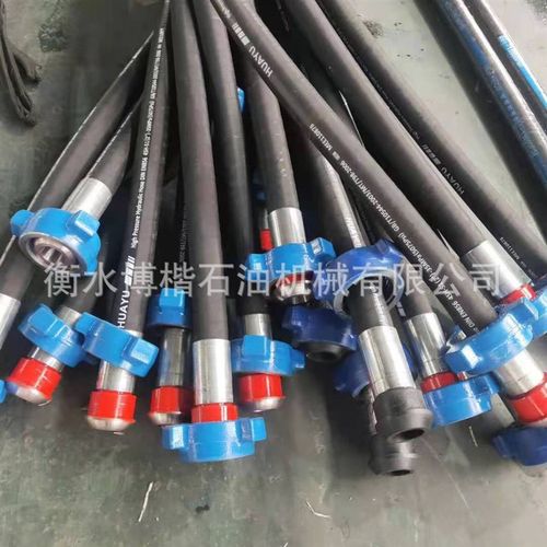 石油钻探胶管 高压钻探胶管总成 高压泥浆胶管由壬连接高压水龙带