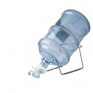 家用台式 简易饮水器倒水器纯净水桶倒置露营支架 桶装 水架子手压式