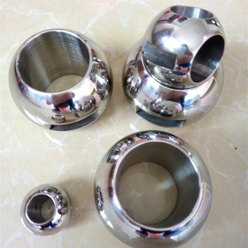 球阀球体 Q41浮动球 Q47固定球芯 直通三通T通 L通不锈铁 不锈钢