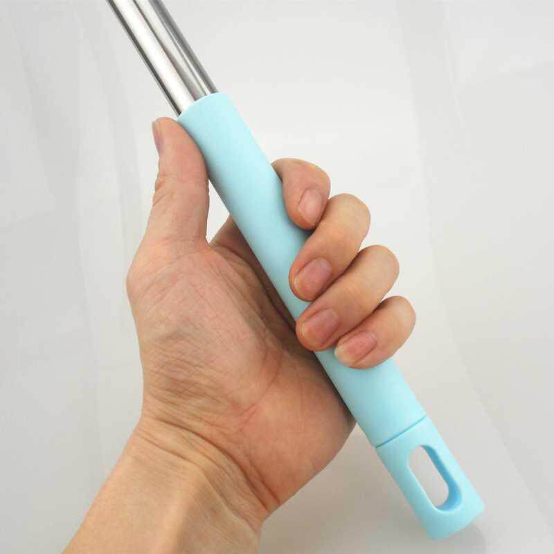 簸萁把手扫把手柄扫把杆配件带内罗纹垃圾铲畚斗铁撮箕配件内孔22