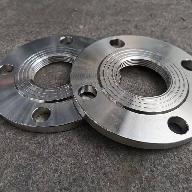304不锈钢丝扣法兰 锻打法兰丝口法兰80内螺纹内牙内丝法兰盘DN50