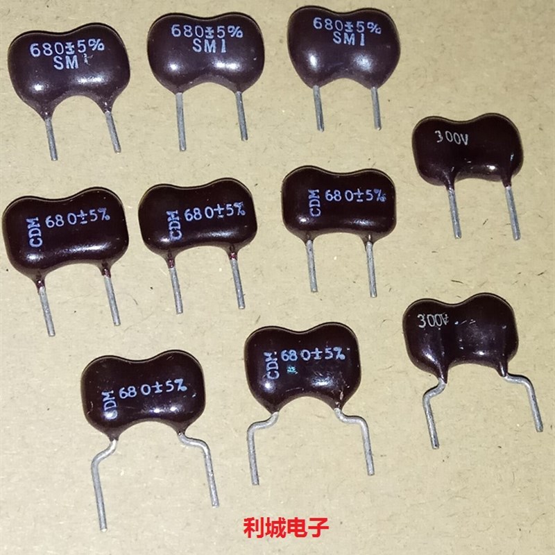 美国 SMI CDM 发烧银云母电容 300V680P 300V680PF 300V681 ±5%