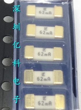 0451.062MRL进口美国力特 贴片保险丝管1808 LF 62mA 125V 快熔