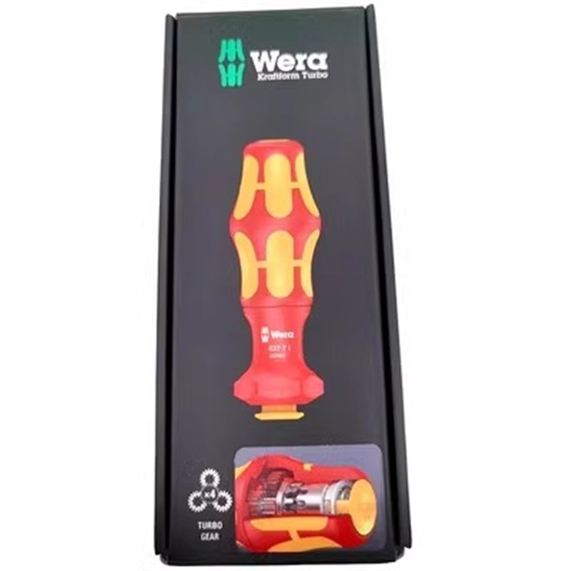 德国维拉wera 4倍速纯机械变速绝缘螺丝刀 827 TI套装螺丝刀