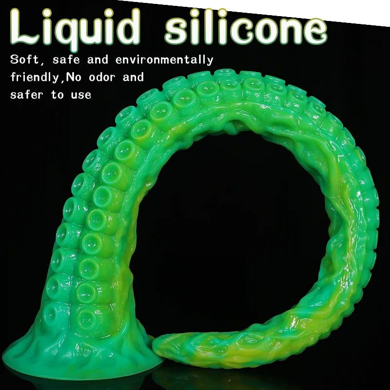 Long Butt Plug Silicone Long AnalE Plug Tentacle Dildo Penis