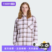 KG6452 衬衫 自营 adidas阿迪达斯三叶草男子运动休闲长袖