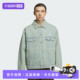 运动棉服外套KC2624 PAD 自营 adidas阿迪达斯三叶草男子DENIM