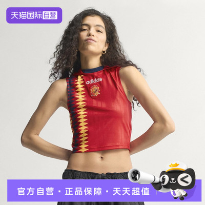 【自营】adidas阿迪达斯三叶草女子运动休闲无袖T恤KE2290