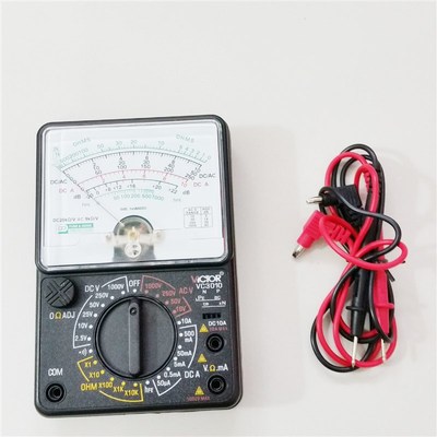 老式万用表电工专用指针式万用表胜利仪器万用表修车万用表
