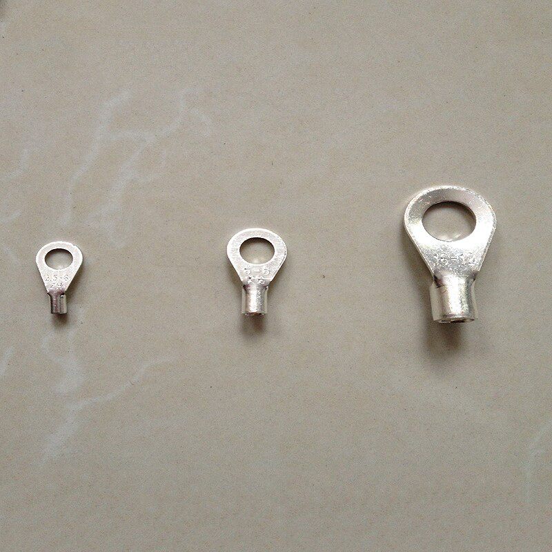 10平方铜鼻子冷压接线端子OT10-4-5-6-8线鼻子一包200只铜线耳