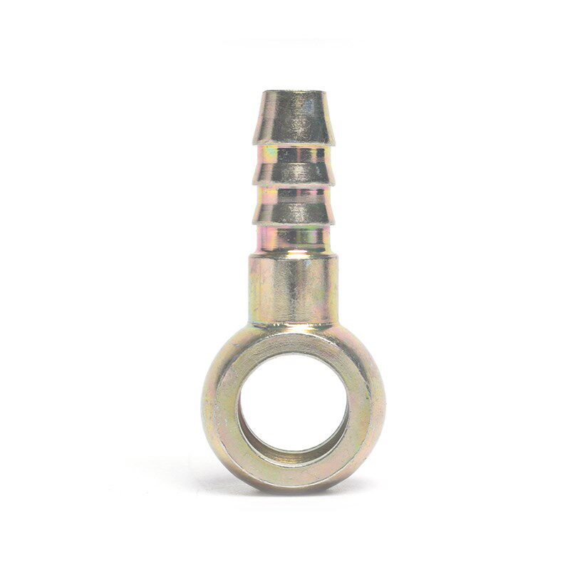 banjo鱼眼供油螺丝M12*1.25转8MM to barb 油泵转接倒钩宝塔接头