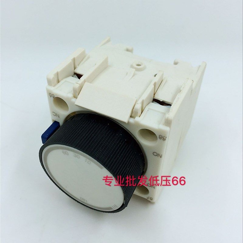 空气延时头LADT2 0.1-30S LA2-DT2接触器延时触头