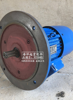 河南远东软起动电机YEJS100L2-4 3.0KW蓝色铁壳型 特大盘大口电机