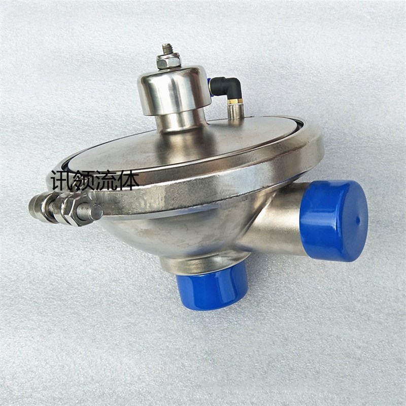 新款316不锈钢卫生级恒压阀304焊接快装压力平衡调节稳压阀背压阀