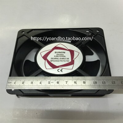 SUNON小型散热风扇DP200A220VAC 12CM轴流风机2123HST12038