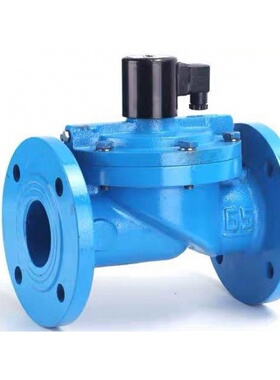 DF-200F ZCS铸铁  8寸法兰式DN200电磁阀常闭型先导式消防灌溉220