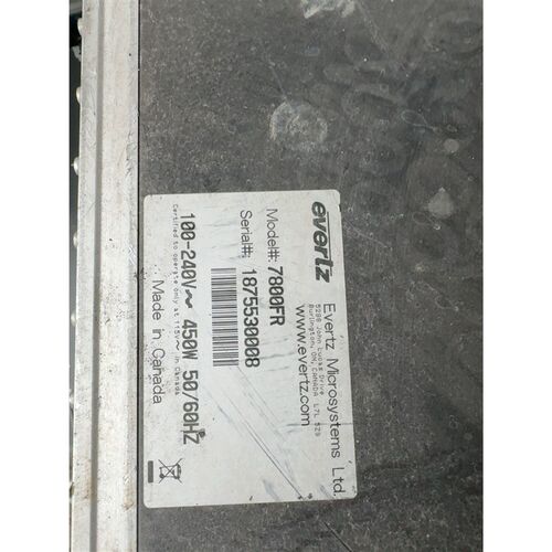 加拿大Evertz高清机    型号7800FR     现