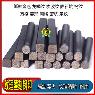 纸醉金迷錾子龙鳞底纹陨石坑树纹纹理肌理花錾首饰錾刻刀打金工具