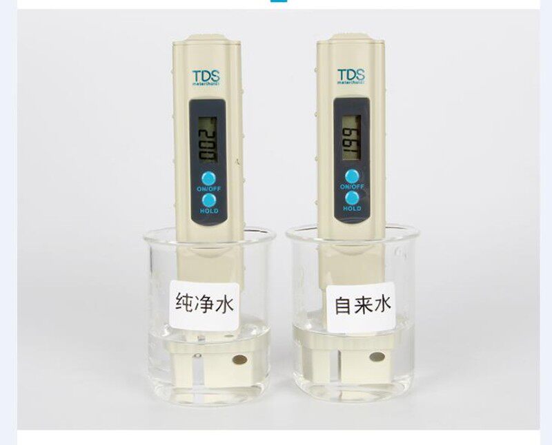 白色电解器华2键TDS笔电解仪TDS笔自来水检测套餐津TDS水质测试笔