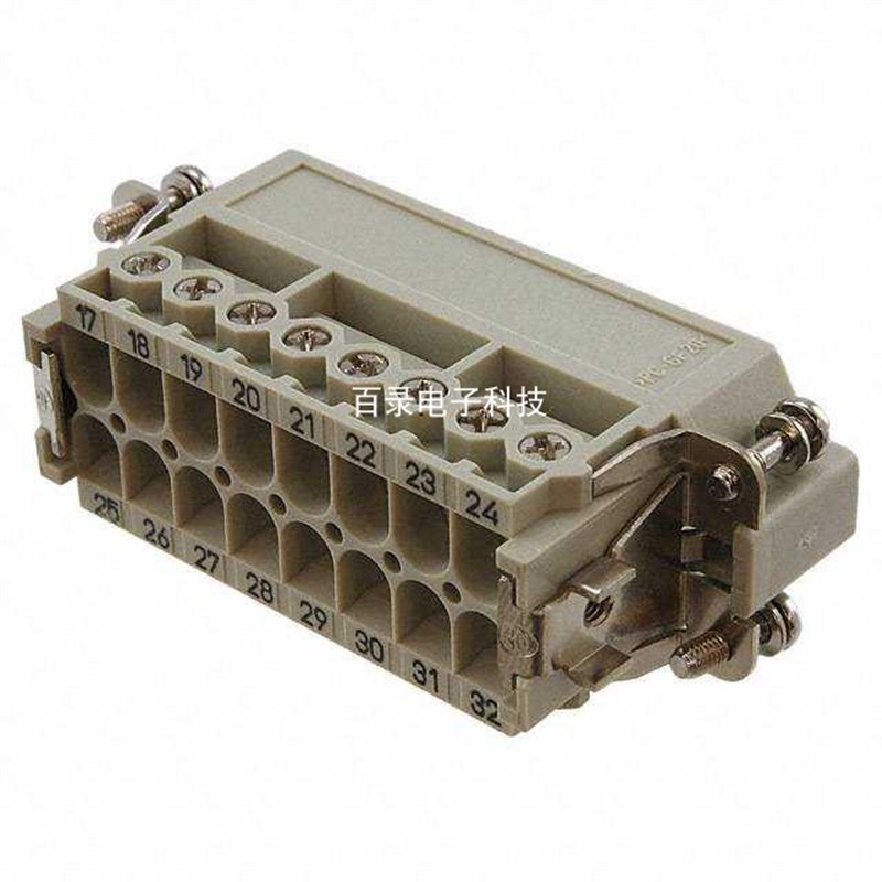HARTING重载连接器 09200162613 16芯/针德国哈丁矩形航空插头/座