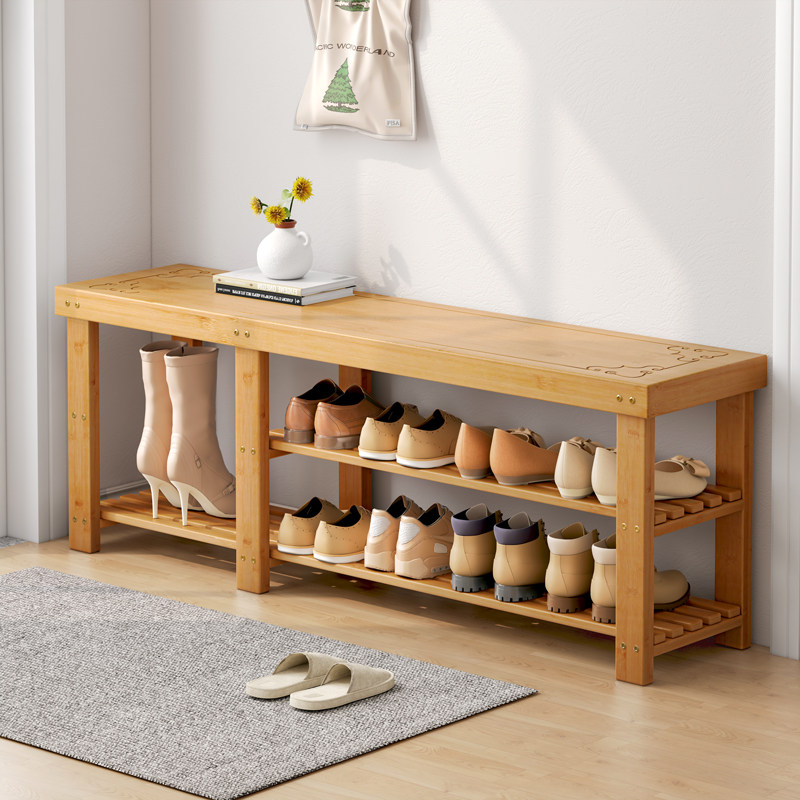 换鞋凳家用门口穿鞋凳进门凳入户实木鞋柜坐凳一体玄关鞋架长条凳,电动车/配件/交通工具,电动车锁,淘宝优惠券,粉丝福利购,淘宝优惠卷