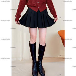 小个子 ASY 半身裙 新款 减龄高腰百楷短裙 2026春季