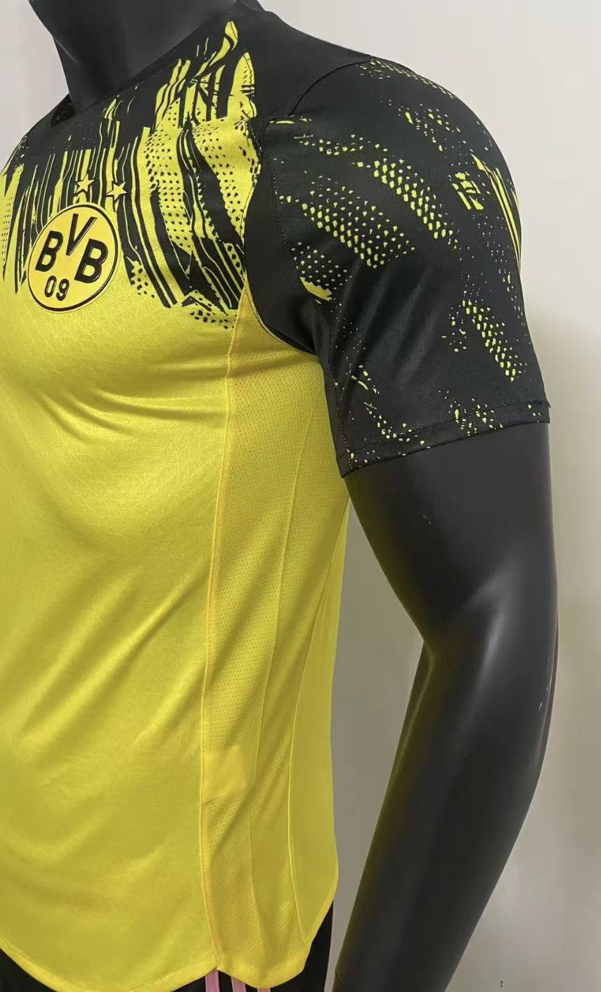 球员版2526赛季多特蒙德主场新款球衣短袖刺绣足球11号罗伊斯