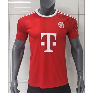 2526赛季拜仁红色守门员迷版足球服球衣短袖上衣