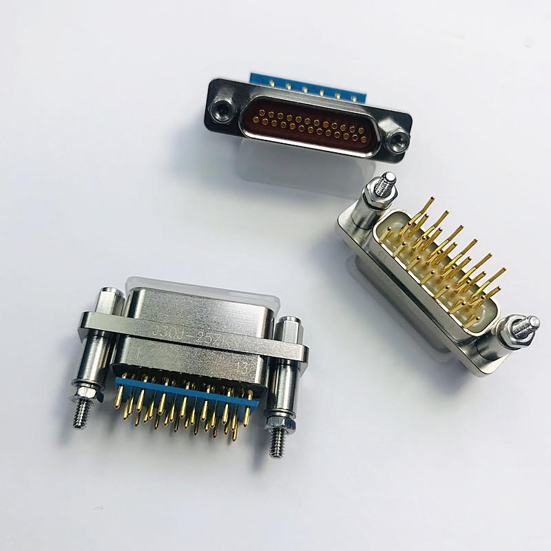 J30J-25ZKN J30J-25TJN 直插式矩形连接器25芯插头插座咨询信息