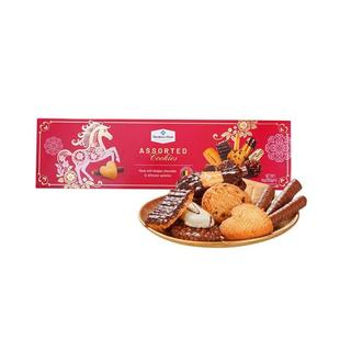 山姆代购 生肖系列什锦曲奇饼干 1kg比利时进口新年礼盒福马献瑞