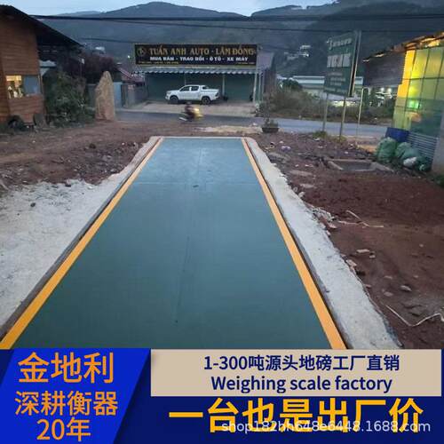 河南地磅厂家20吨30吨80吨100吨厂家直销3*16米大型数字汽车衡