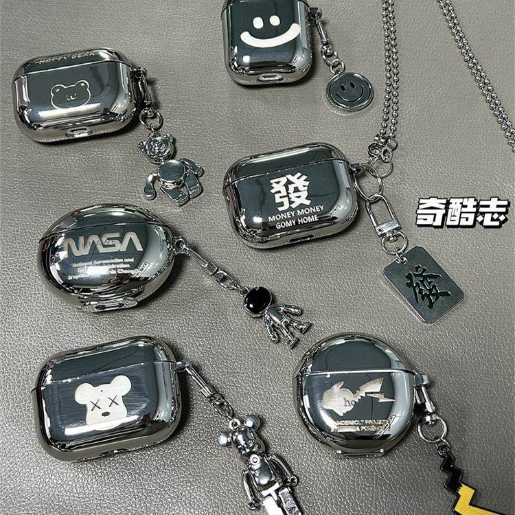 电镀镭雕适用于华强北顶配七代高级感防摔软壳AirPro7个性潮酷亮,手表,配件,淘宝优惠券,粉丝福利购,淘宝优惠卷