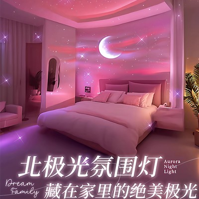【某音同款】北极光星空投影灯
