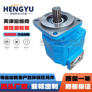 F112 泊姆克液压泵PERMCO齿轮泵P7600 F100 F80 高压油泵总成 F63